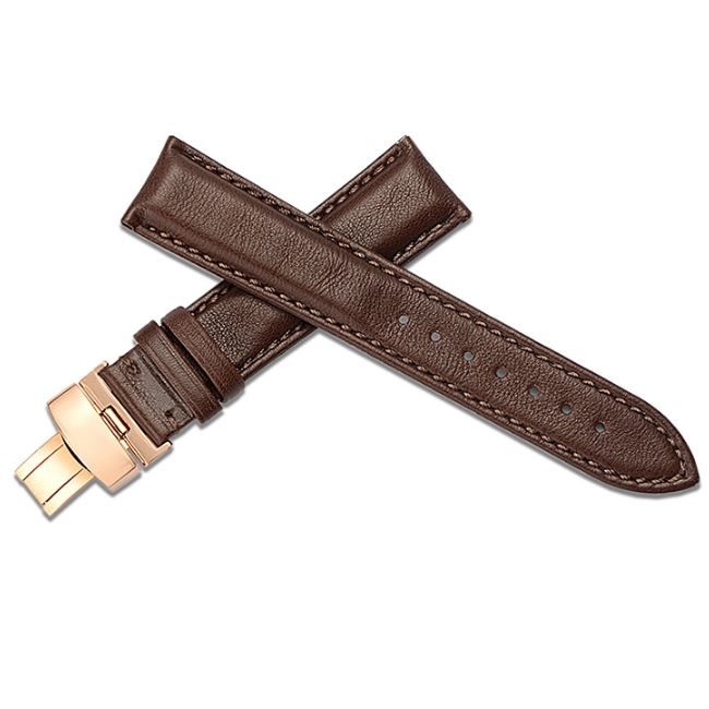 A Classic Choice: The Brown Cow Leather Watch Strap