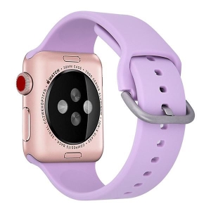 soft silicone band for apple watchband